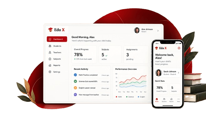 Edu X Tablet and Mobile App Platform